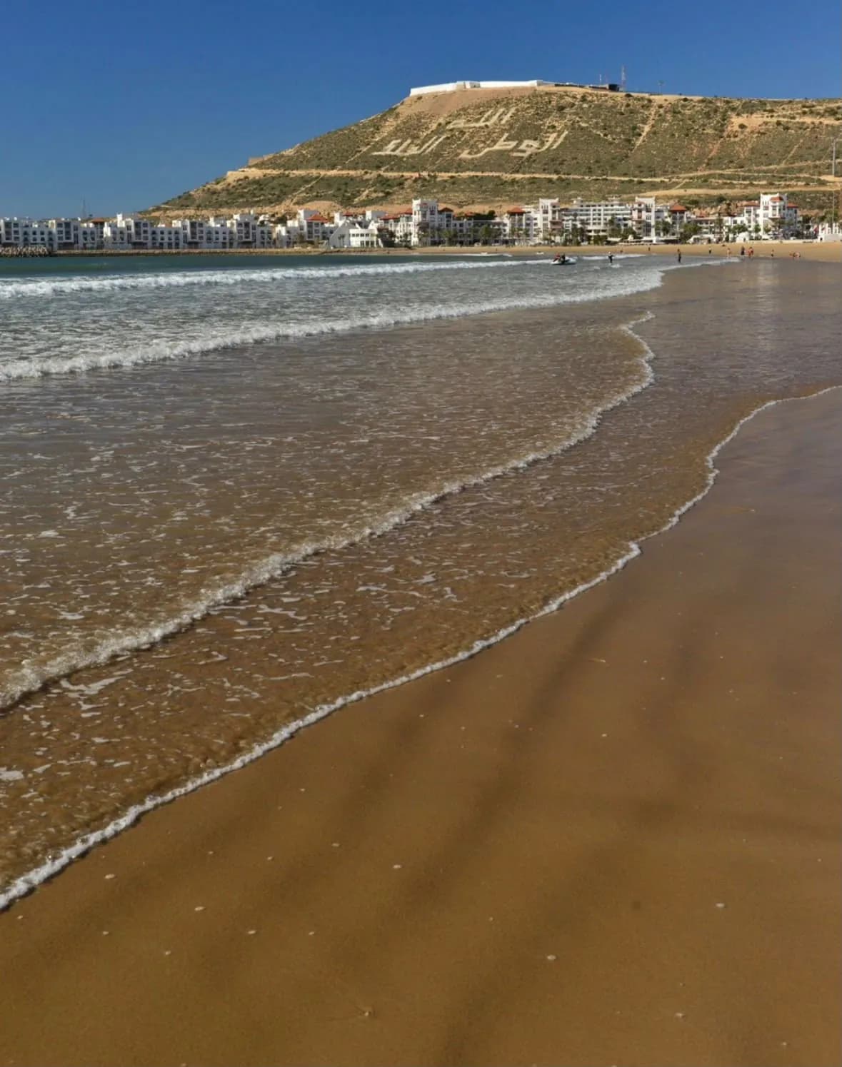 Agadir shoreline