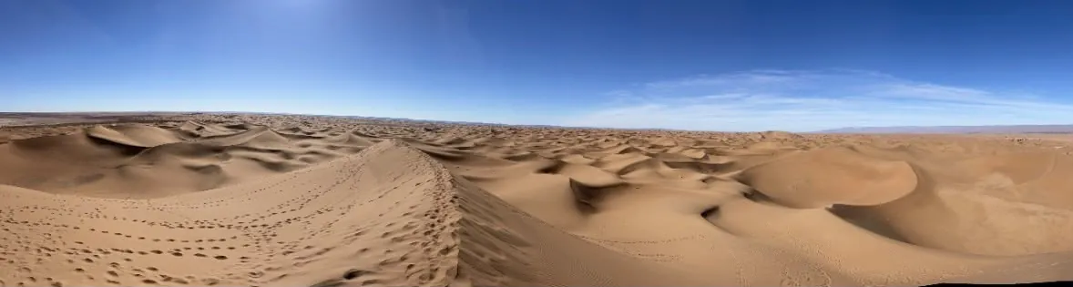 Erg Chegaga dune field