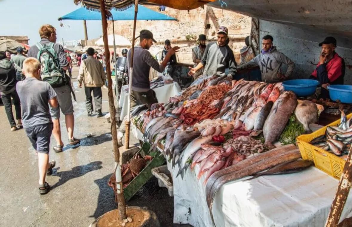 The fish market