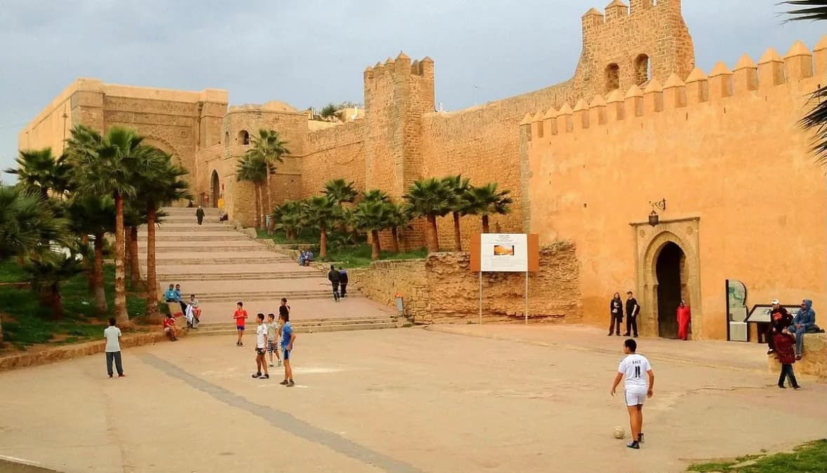 Gate of the Kasbah of the Udayas, Rabat